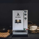 COFFEE POD MACHINE - PLUS + SILVER