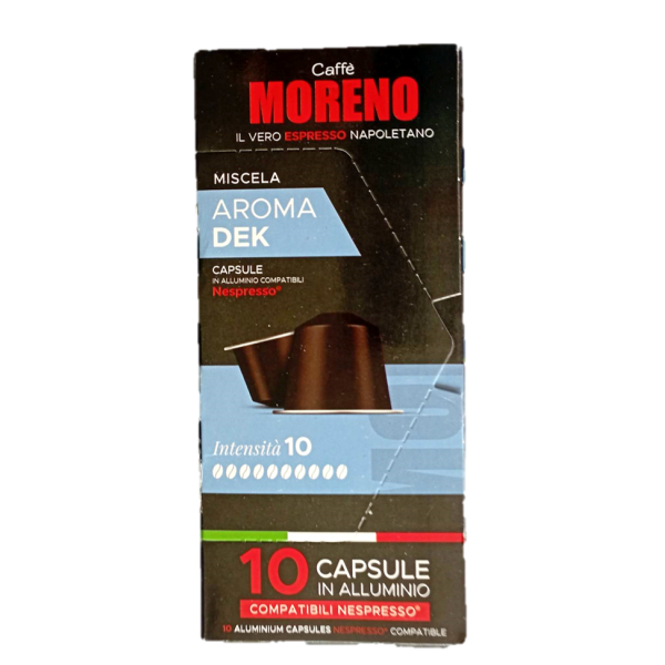 ΒΟΧ 10 ΚΑΨΟΥΛΕΣ ΑΛΟΥΜΙΝΙΟΥ DECAF