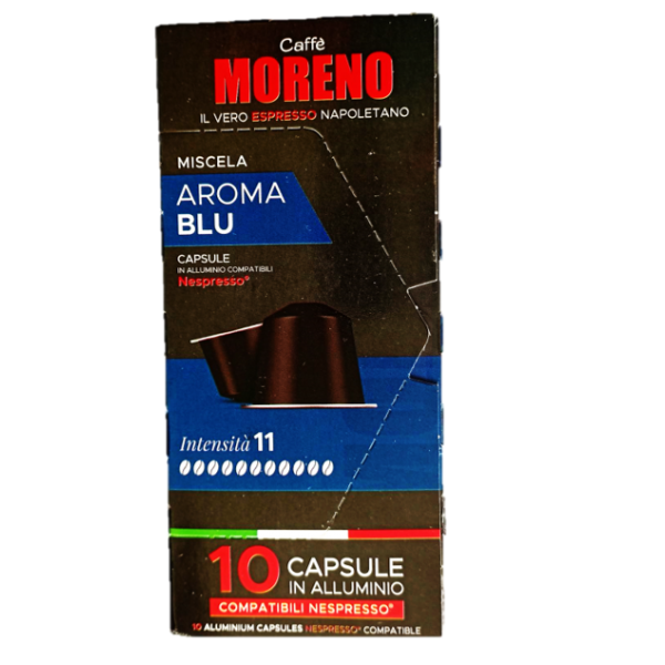 ΒΟΧ 10 ΚΑΨΟΥΛΕΣ ΑΛΟΥΜΙΝΙΟΥ BLUE AROMA
