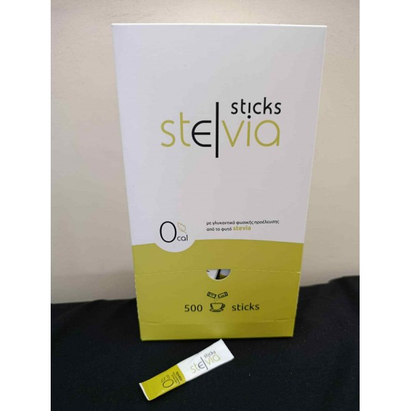 Sticks Stevia 500τμχ